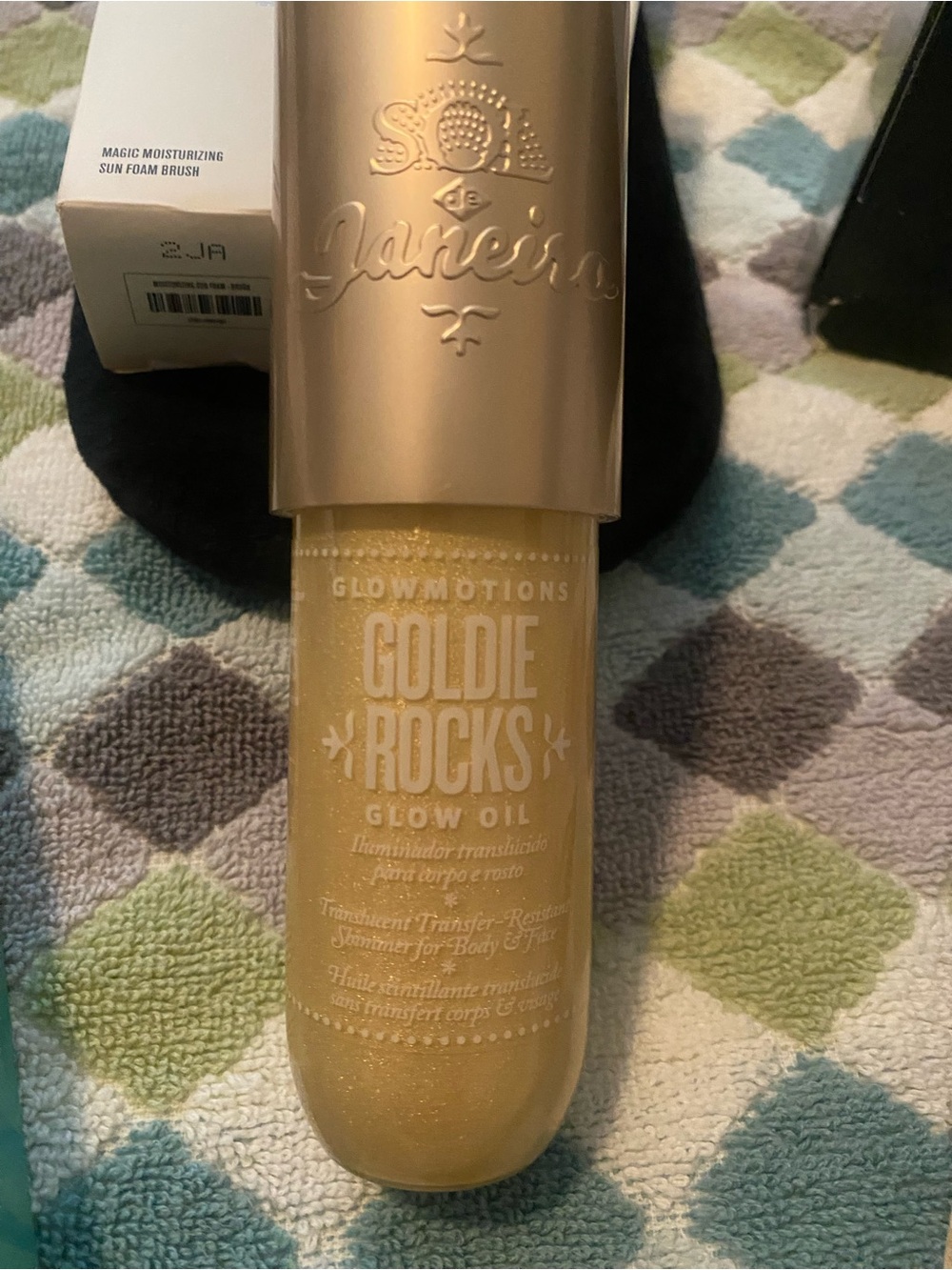 Sol de Janeiro Goldie Rocks Glow Oil - Shimmering Gold